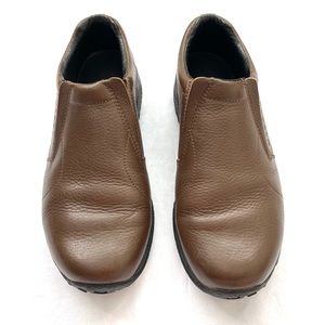 Merrell Jungle Moc Leather Mahogany Brown Mens